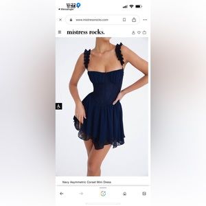 House of CB - Mistress Rocks Corset Mini Dress